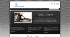 Desktop Screenshot of michiganlawcenter.com